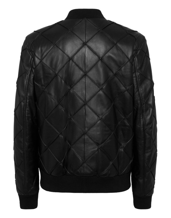 бомбер от бренда philipp plein вид слева