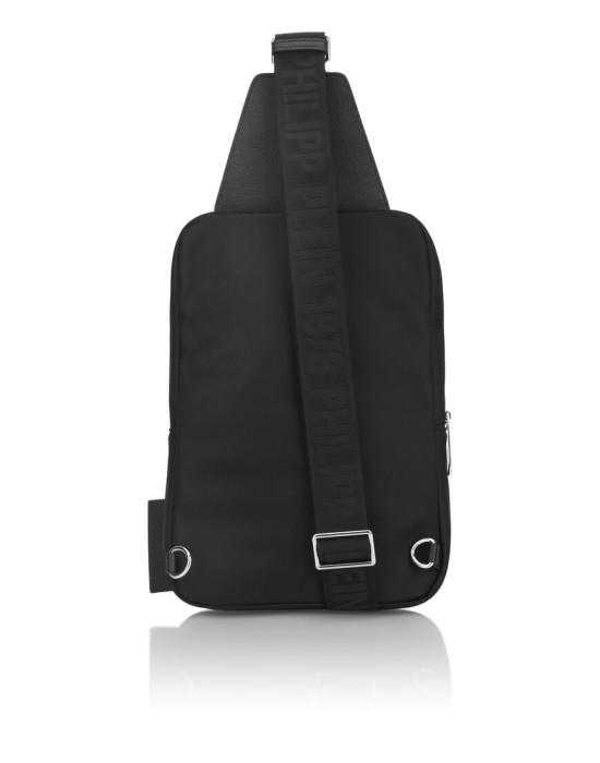 борсетка  от бренда philipp plein вид слева