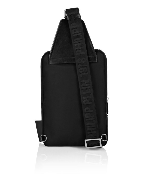 борсетка  от бренда philipp plein вид слева