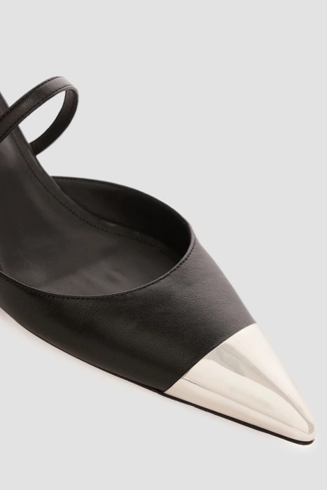 босоножки  из льна спереди