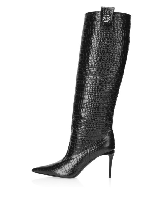 ботфорты  для взрослого возраста с изнаночной стороны