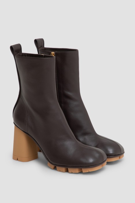 ботильоны  модель из эксклюзивной коллекции shore из италии вид сбоку