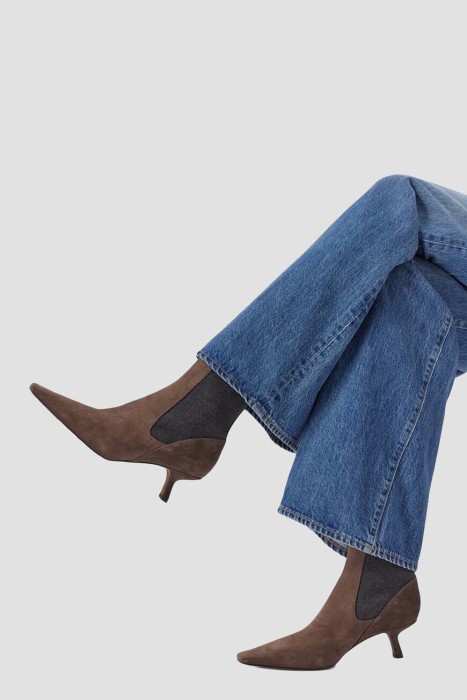 ботильоны  от бренда brunello cucinelli вид слева