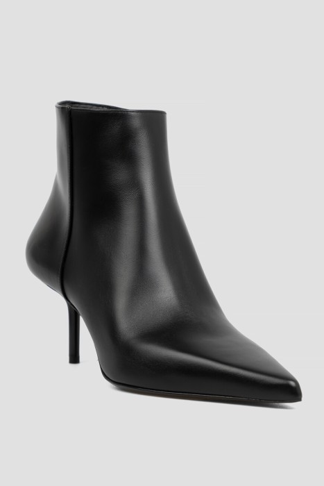 ботильоны  из кожи спереди