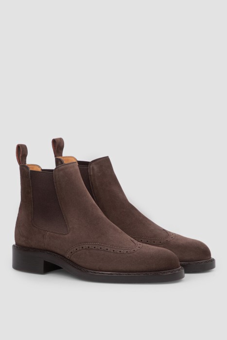 ботинки  модель oliver walk из италии вид сбоку