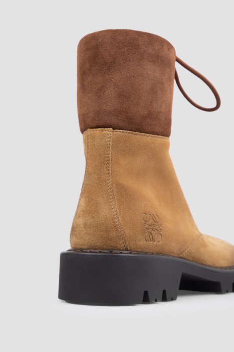 ботинки  модель sierra из замши спереди