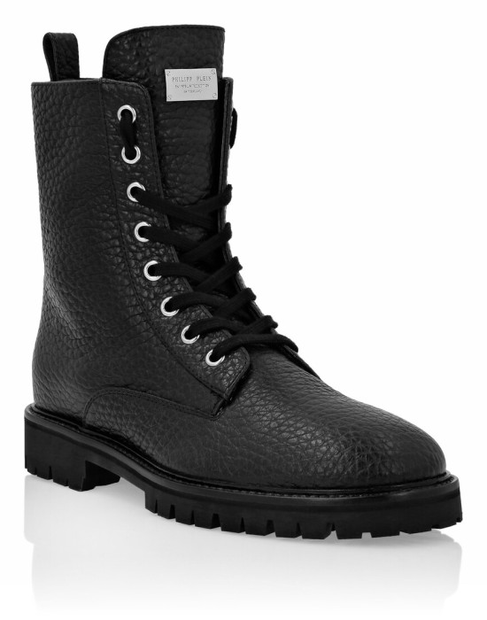 ботинки  от бренда philipp plein вид слева