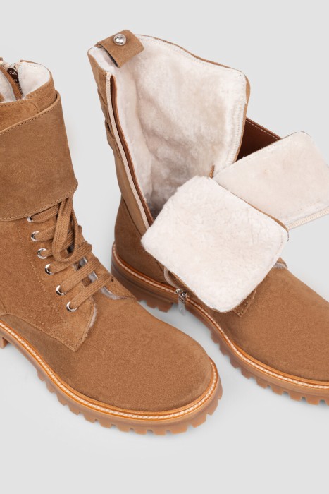 ботинки  универсального стиля с лицевой стороны