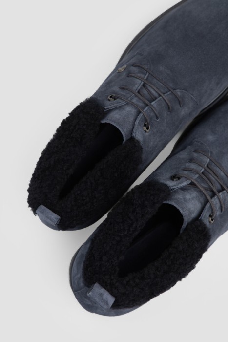 ботинки  для взрослого возраста с изнаночной стороны