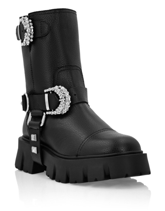 ботинки  от бренда philipp plein вид слева