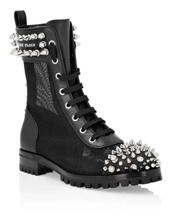 ботинки  от бренда philipp plein вид слева