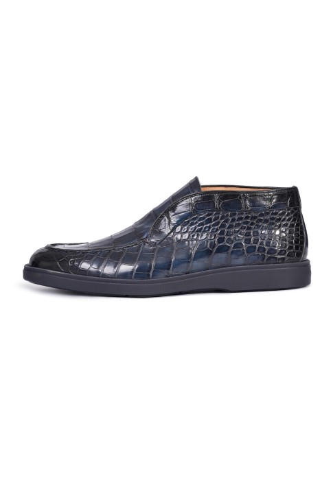 ботинки  от бренда santoni вид слева