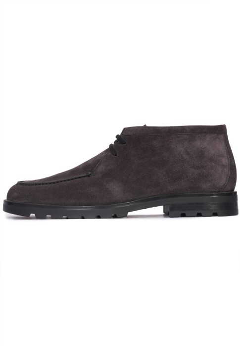 ботинки  от бренда santoni вид слева