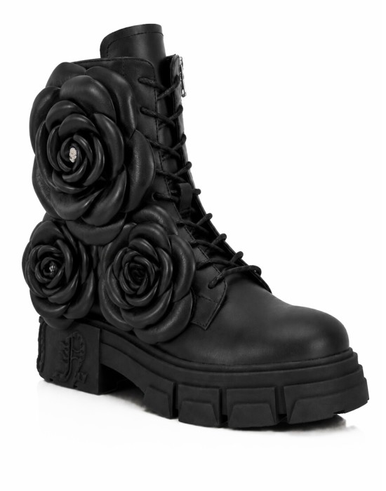 ботинки  от бренда philipp plein вид слева