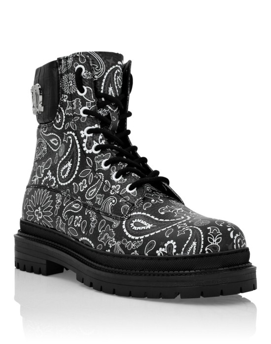 ботинки  от бренда philipp plein вид слева
