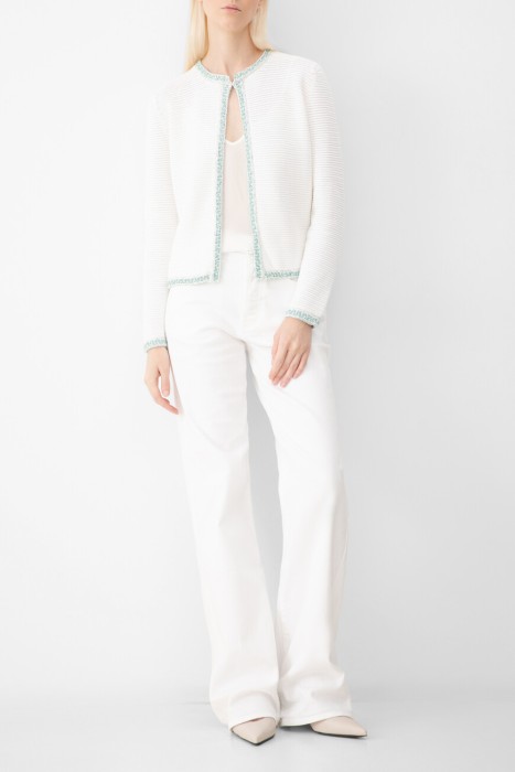 брюки fabiana fillippi из хлопка спереди