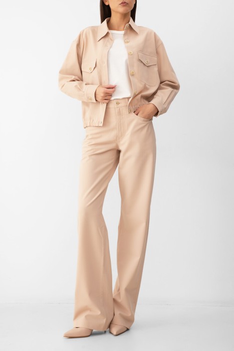 брюки fabiana fillippi из полиэстера спереди