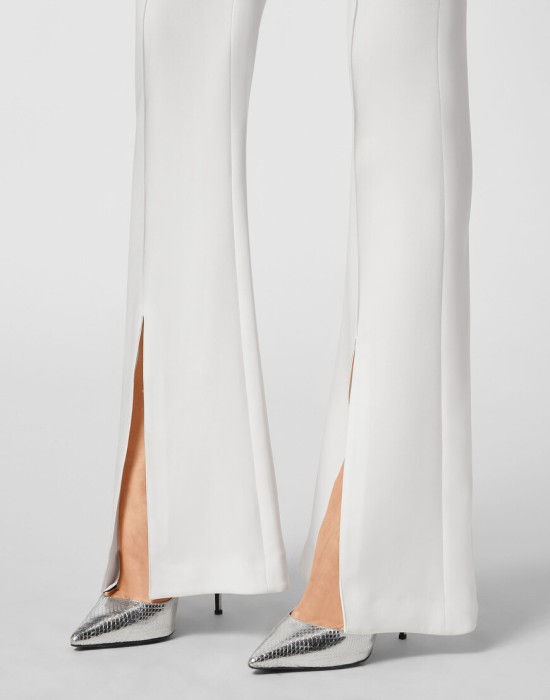 брюки клеш  из проверенных материалов спереди