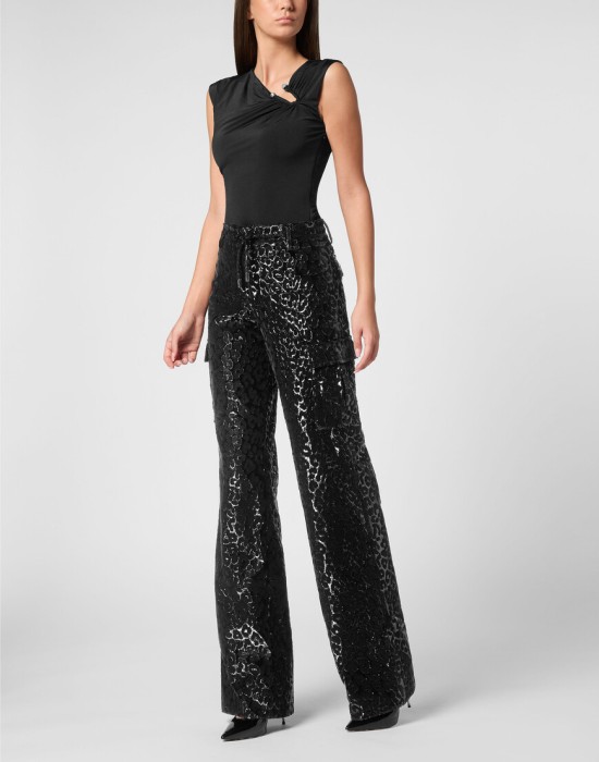 брюки клеш  по цене 81400 руб вид справа