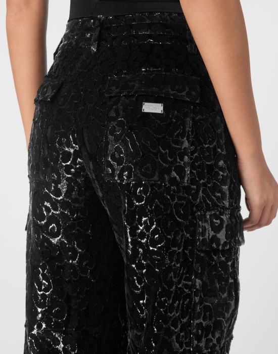 брюки клеш  из америки вид сбоку