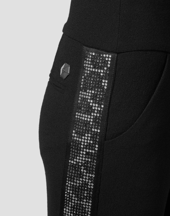 брюки клеш  из проверенных материалов спереди