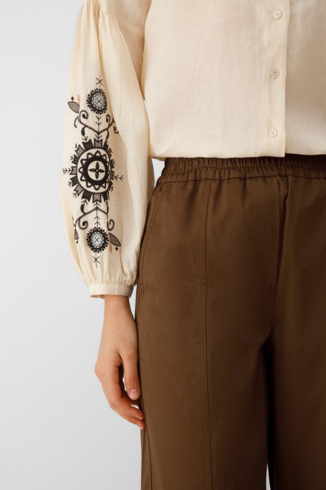 брюки maxmara из италии вид сбоку