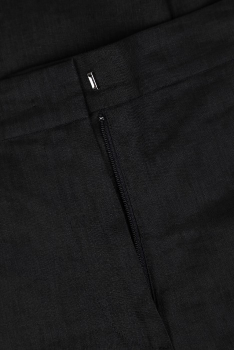 брюки maxmara из хлопка спереди