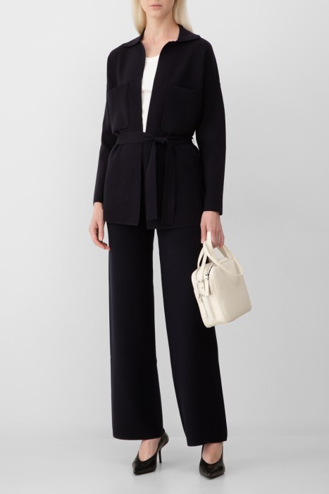 брюки maxmara из полиэстера спереди