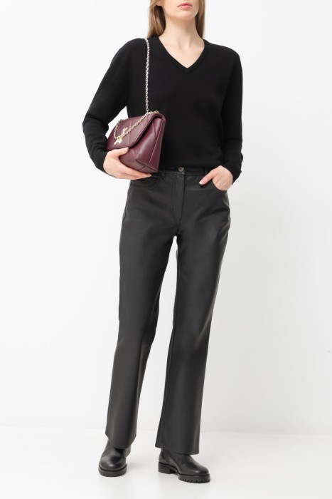 брюки maxmara из полиэстера спереди