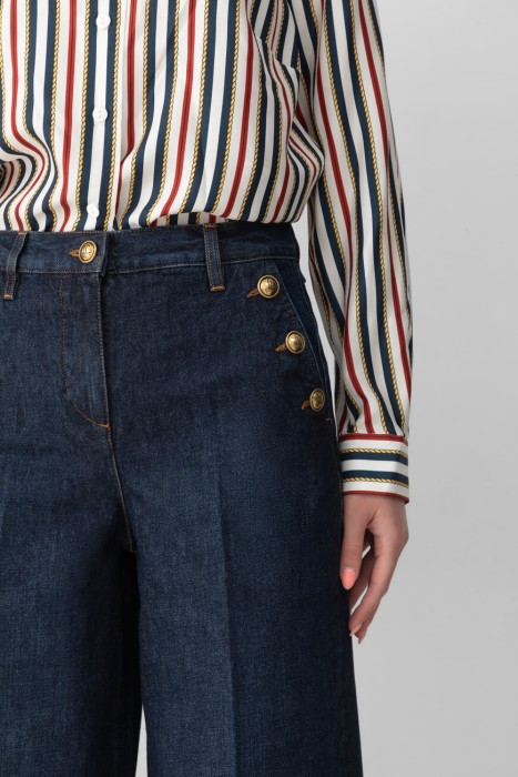 брюки  модель aceto из италии вид сбоку