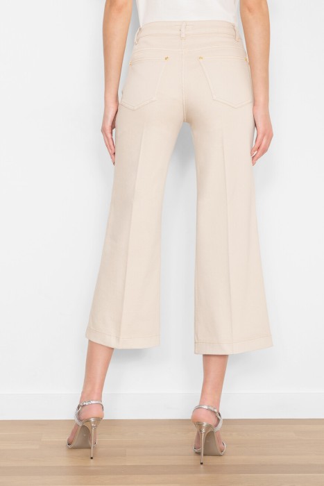 брюки  модель acronimo от бренда luisa spagnoli вид слева