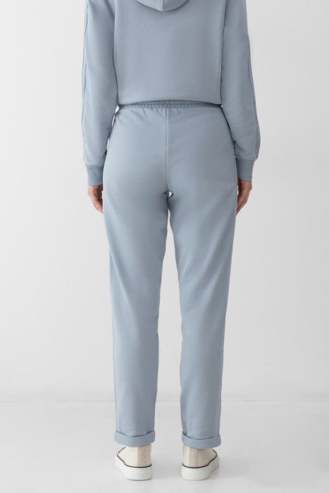 брюки  модель asilo от бренда luisa spagnoli вид слева