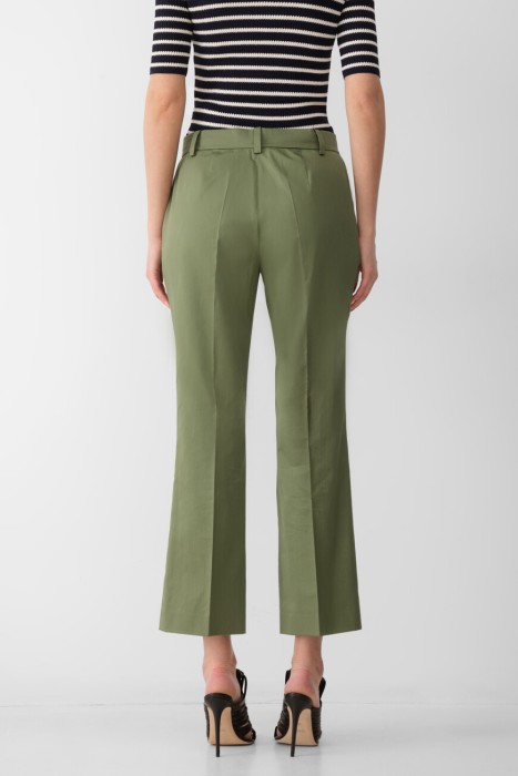 брюки  модель attiguo от бренда luisa spagnoli вид слева