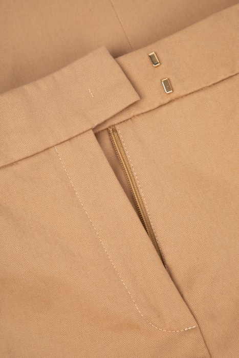 брюки  модель azienda из хлопка спереди