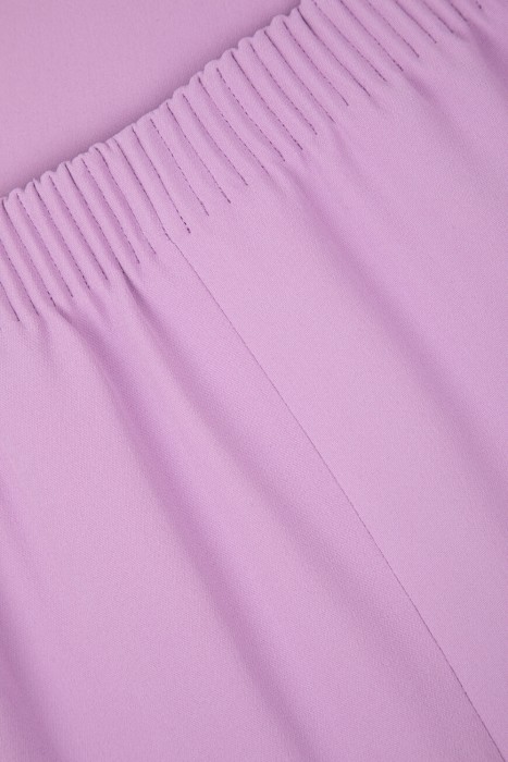 брюки  модель couture из шелка спереди