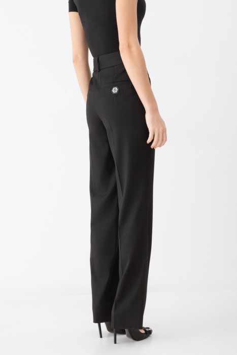 брюки  модель fatale от бренда philipp plein вид слева