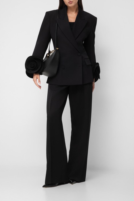 брюки  модель grisaille из шерсти спереди