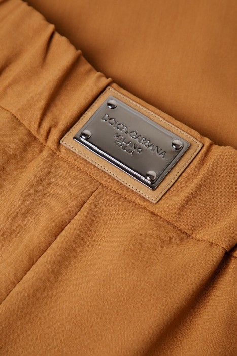 брюки  модель из коллекции cammello из шерсти спереди