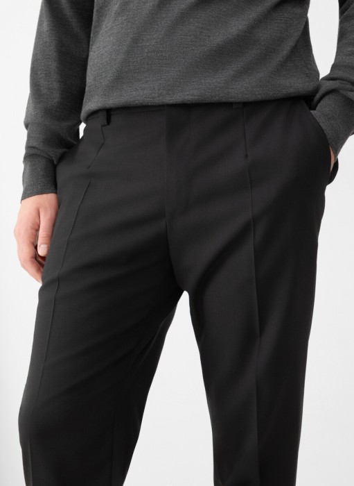 брюки  модель из коллекции essential из италии вид сбоку
