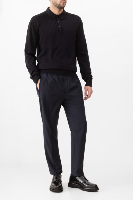 брюки  модель из коллекции italian holiday из шерсти спереди