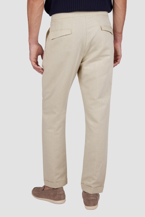 брюки  модель из коллекции riviera по цене 52500 руб вид справа