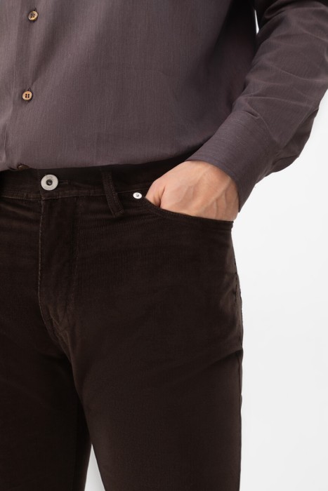 брюки  модель meribel из италии вид сбоку