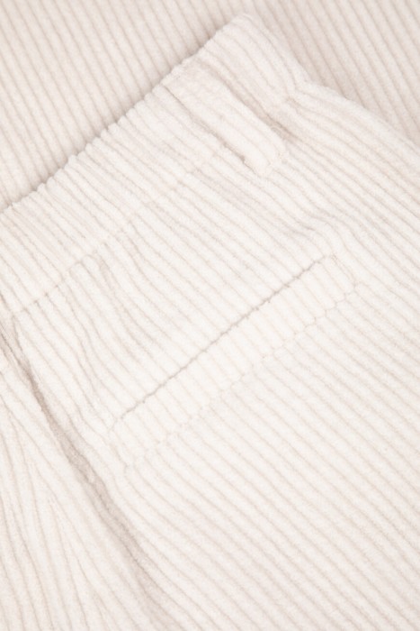 брюки  модель sartorial для взрослого возраста с изнаночной стороны