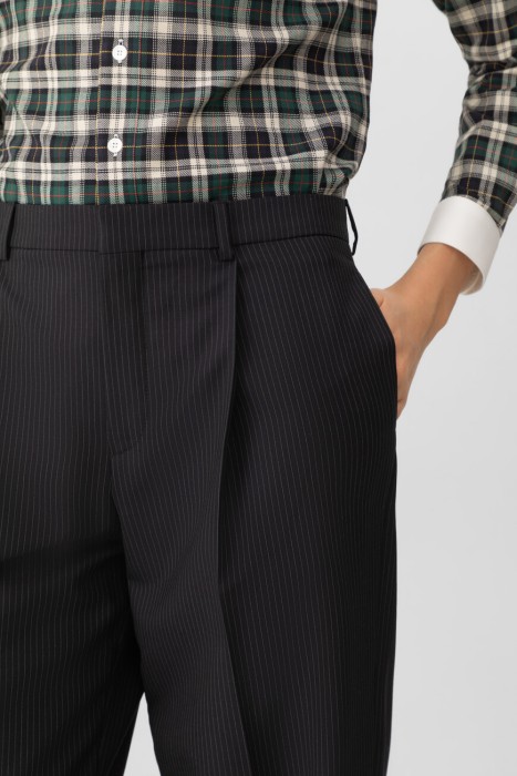 брюки  модель sorbonne из франции вид сбоку