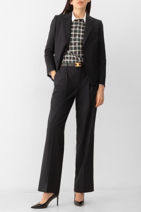 брюки  модель sorbonne из шерсти спереди