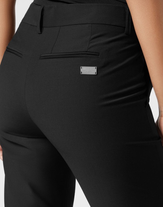 брюки прямые  из проверенных материалов спереди