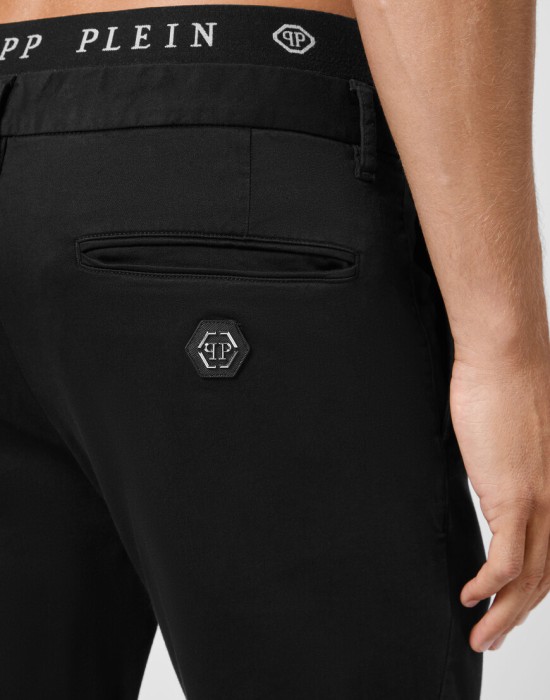 брюки прямые  из проверенных материалов спереди