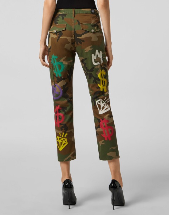 брюки прямые  из америки вид сбоку