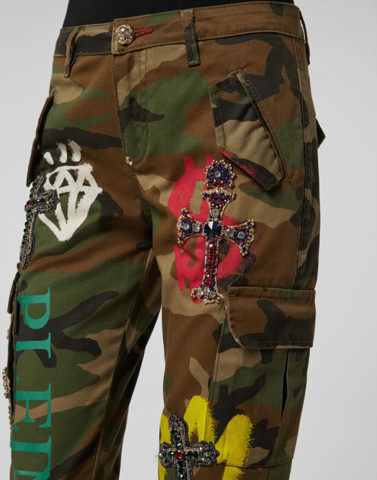 брюки прямые  из проверенных материалов спереди