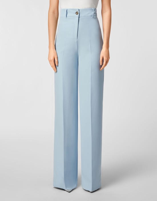 брюки прямые  от бренда philipp plein вид слева